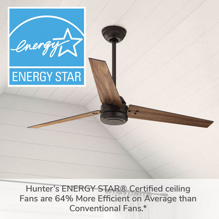 Cassius 60"Ceiling Fan-Fans-Hunter-Lighting Design Store