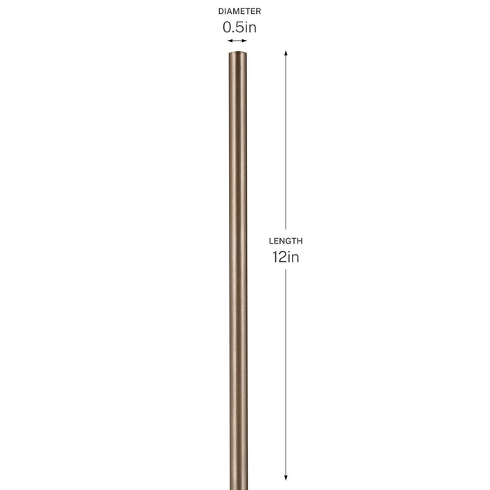 Kichler - 2999LBZ - Stem - Accessory - Lacquered Bronze