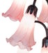 Meyda Tiffany - 15870 - 12 Light Floor Lamp - Pink - Mahogany Bronze