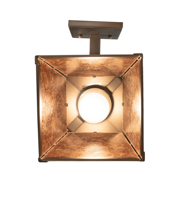 Meyda Tiffany - 51487 - One Light Wall Sconce - Lone Buffalo - Antique Copper