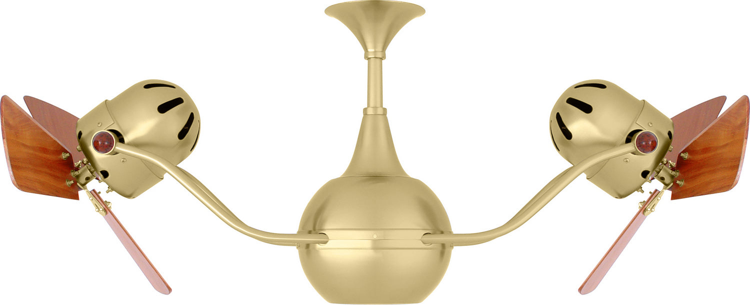 Matthews Fan Company - VB-BRBR-WD - 42 Inch Ceiling Fan - Vent-Bettina - Brushed Brass