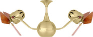 Matthews Fan Company - VB-BRBR-WD - 42 Inch Ceiling Fan - Vent-Bettina - Brushed Brass
