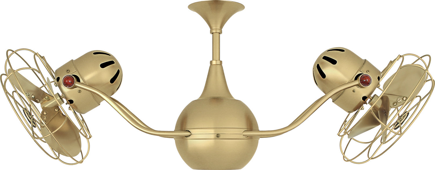 Matthews Fan Company - VB-BRBR-MTL - 42 Inch Ceiling Fan - Vent-Bettina - Brushed Brass
