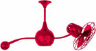 Matthews Fan Company - B2K-RED-MTL - 40"Ceiling Fan - Brisa 2000 - Red