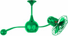 Matthews Fan Company - B2K-GREEN-MTL - 40"Ceiling Fan - Brisa 2000 - Green