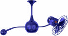 Matthews Fan Company - B2K-BLUE-MTL - 40"Ceiling Fan - Brisa 2000 - Blue
