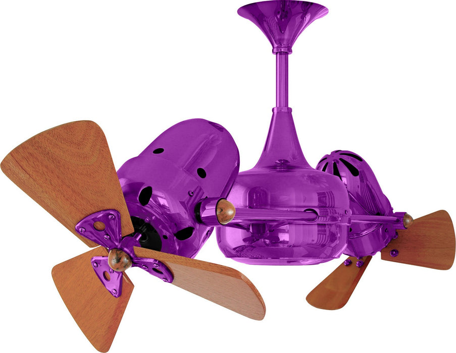Matthews Fan Company - DD-LTPURPLE-WD - 36"Ceiling Fan - Duplo-Dinamico - Light Purple