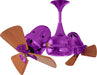 Matthews Fan Company - DD-LTPURPLE-WD - 36"Ceiling Fan - Duplo-Dinamico - Light Purple