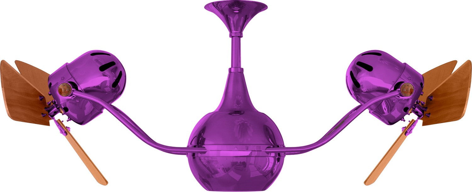 Matthews Fan Company - VB-LTPURPLE-WD - 42"Ceiling Fan - Vent-Bettina - Light Purple