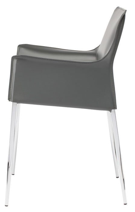Nuevo - HGAR401 - Dining Chair - Colter - Dark Grey