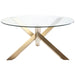 Nuevo - HGTB383 - Dining Table - Costa - Gold