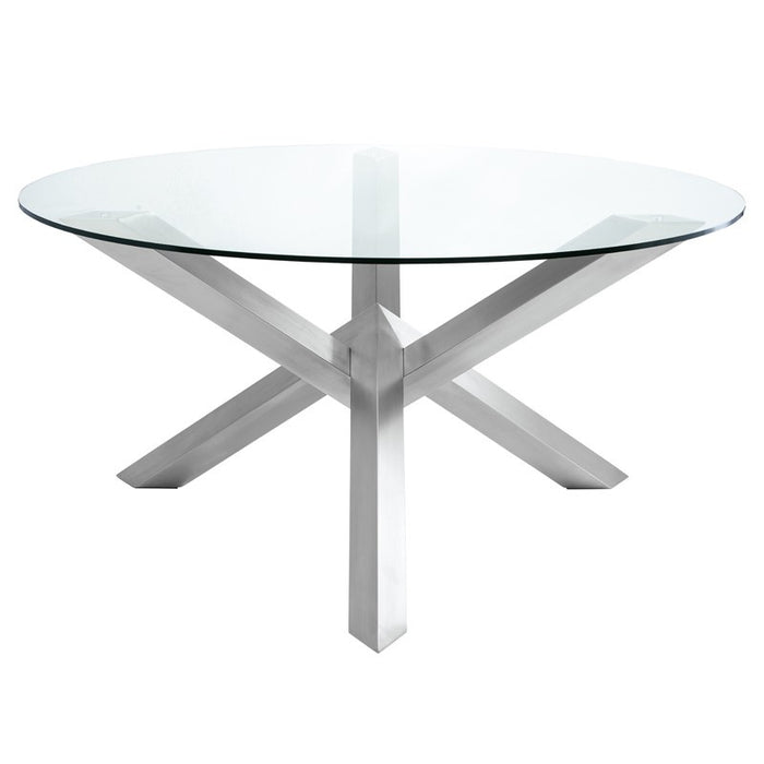 Nuevo - HGTB384 - Dining Table - Costa - Silver