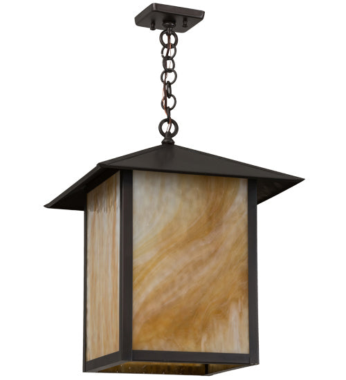 Meyda Tiffany - 2151 - One Light Pendant - Seneca - Craftsman Brown