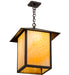 Meyda Tiffany - 2151 - One Light Pendant - Seneca - Craftsman Brown