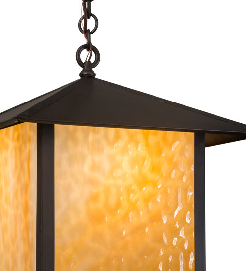 Meyda Tiffany - 2151 - One Light Pendant - Seneca - Craftsman Brown