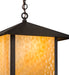 Meyda Tiffany - 2151 - One Light Pendant - Seneca - Craftsman Brown