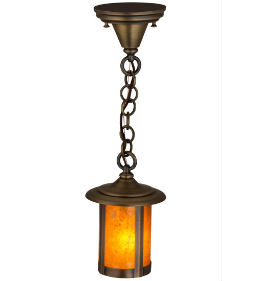 Meyda Tiffany - 3399 - One Light Mini Pendant - Fulton - Antique Brass