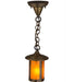 Meyda Tiffany - 3399 - One Light Mini Pendant - Fulton - Antique Brass