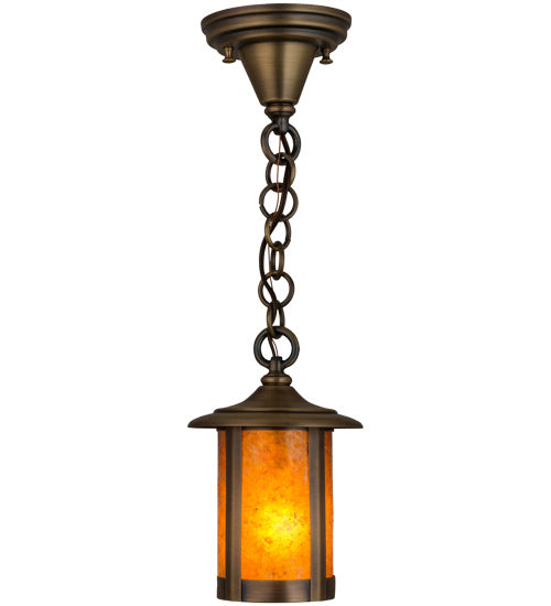 Meyda Tiffany - 3399 - One Light Mini Pendant - Fulton - Antique Brass