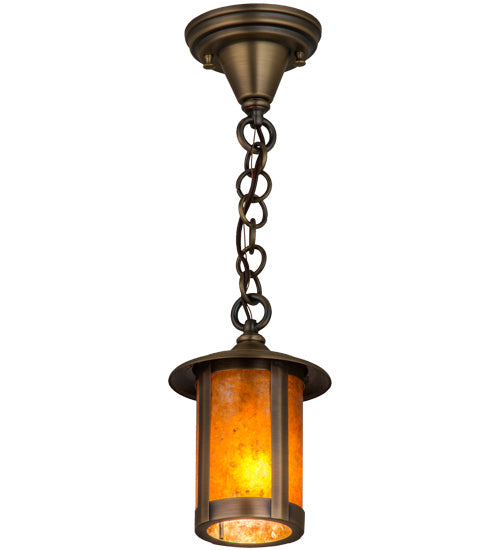 Meyda Tiffany - 3399 - One Light Mini Pendant - Fulton - Antique Brass