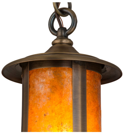 Meyda Tiffany - 3399 - One Light Mini Pendant - Fulton - Antique Brass