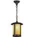 Meyda Tiffany - 3434 - One Light Pendant - Fulton - Craftsman Brown