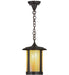 Meyda Tiffany - 3434 - One Light Pendant - Fulton - Craftsman Brown