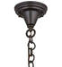 Meyda Tiffany - 3434 - One Light Pendant - Fulton - Craftsman Brown