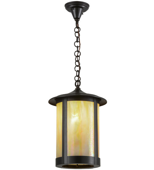 Meyda Tiffany - 3463 - One Light Pendant - Fulton - Craftsman Brown