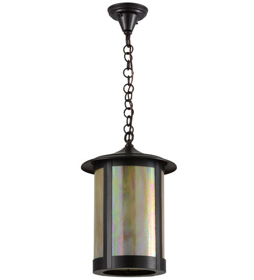 Meyda Tiffany - 3463 - One Light Pendant - Fulton - Craftsman Brown