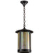 Meyda Tiffany - 3463 - One Light Pendant - Fulton - Craftsman Brown