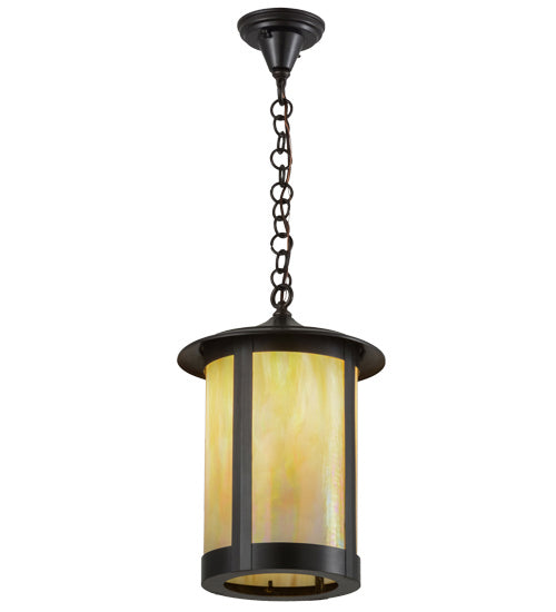 Meyda Tiffany - 3463 - One Light Pendant - Fulton - Craftsman Brown