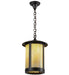 Meyda Tiffany - 3463 - One Light Pendant - Fulton - Craftsman Brown