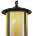 Meyda Tiffany - 3463 - One Light Pendant - Fulton - Craftsman Brown