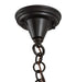 Meyda Tiffany - 3463 - One Light Pendant - Fulton - Craftsman Brown