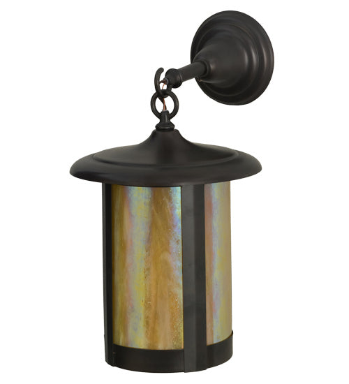 Meyda Tiffany - 3679 - One Light Wall Sconce - Fulton - Craftsman Brown