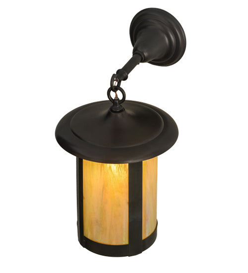 Meyda Tiffany - 3679 - One Light Wall Sconce - Fulton - Craftsman Brown