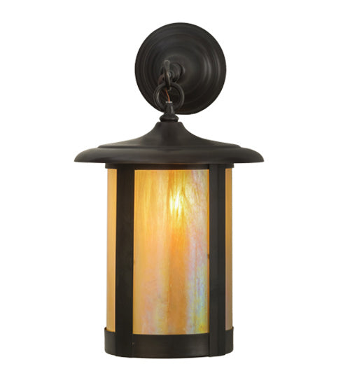 Meyda Tiffany - 3679 - One Light Wall Sconce - Fulton - Craftsman Brown