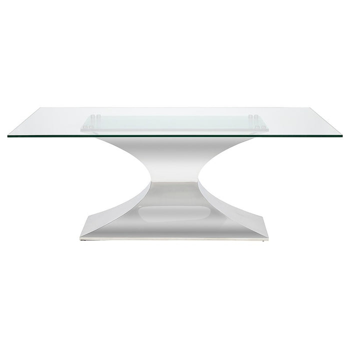 Nuevo - HGSX223 - Dining Table - Praetorian - Silver