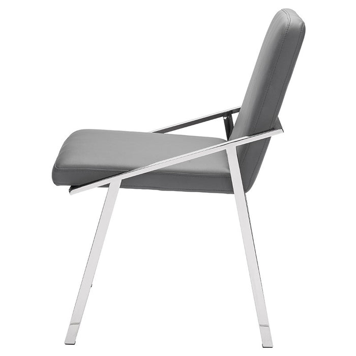 Nuevo - HGTB436 - Dining Chair - Nika - Grey