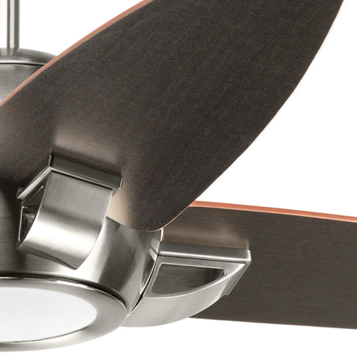 Progress Lighting - P2542-0930K - 54" Ceiling Fan - Soar 54" - Brushed Nickel