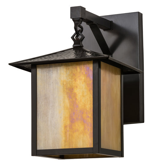 Meyda Tiffany - 2561 - One Light Wall Sconce - Seneca - Craftsman Brown