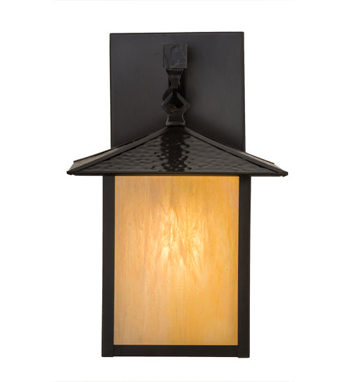 Meyda Tiffany - 2561 - One Light Wall Sconce - Seneca - Craftsman Brown