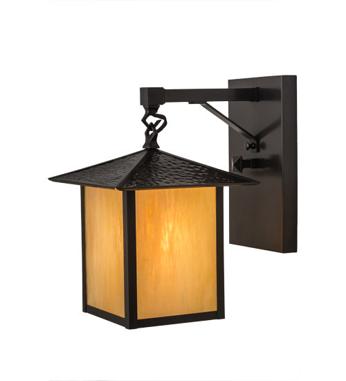 Meyda Tiffany - 2561 - One Light Wall Sconce - Seneca - Craftsman Brown