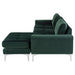 Nuevo - HGSC275 - Sectional - Colyn - Emerald Green