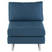 Nuevo - HGSC359 - Seat Armless Sofa - Janis - Lagoon Blue