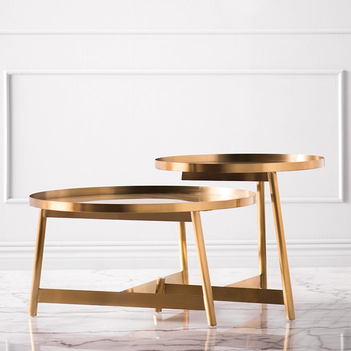 Nuevo - HGSX478 - Side Table - Landon - Gold