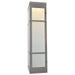 Access - 20040LEDDMG-SAT/RFR - LED Wall Fixture - Metropolis - Satin