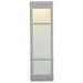 Access - 20040LEDDMG-SAT/RFR - LED Wall Fixture - Metropolis - Satin