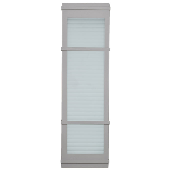 Access - 20040LEDDMG-SAT/RFR - LED Wall Fixture - Metropolis - Satin